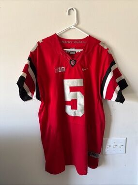 Nike Red Ohio State Football Jersey #5